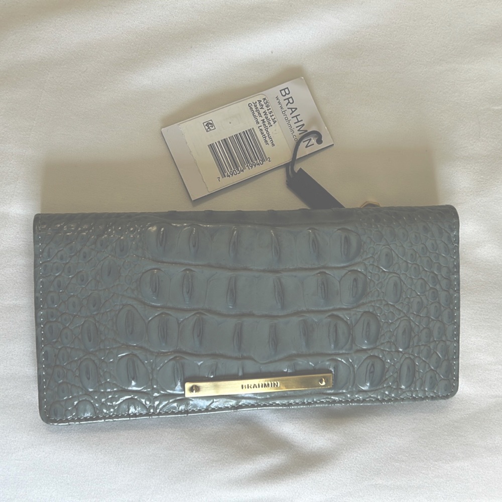 Brahmin Ady Wallet, Jasper Melbourne, Genuine Leather NWT